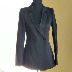 Naked Wardrobe "The Outshine Blazer" Black Sz S